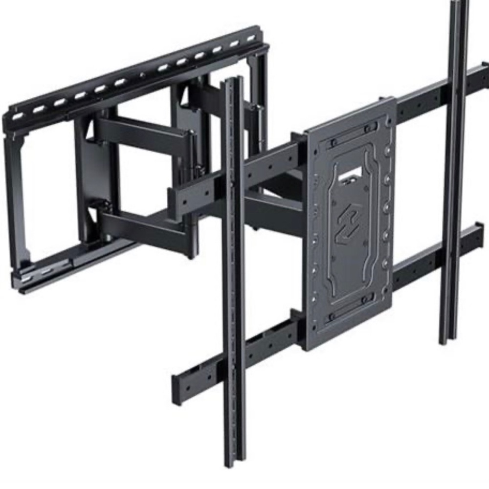 Full Motion TV Wall Mount Bracket - Black